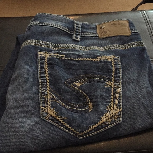 Silver Jeans Denim - Size 22 Silver